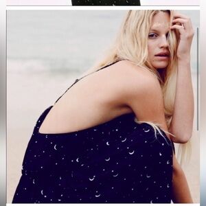 Wildfox M Moon and Stars Witchy Maxi Small
